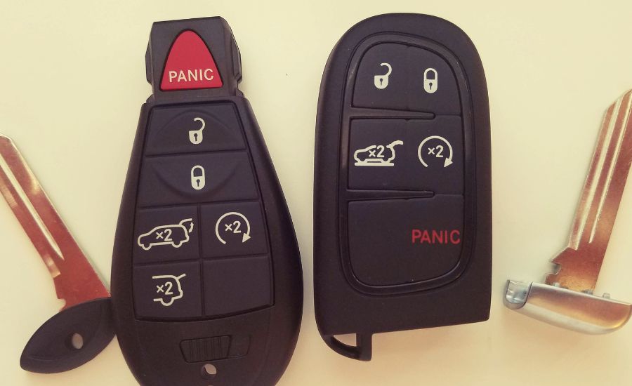 How to charge Jeep key fob if the battery discharged 2