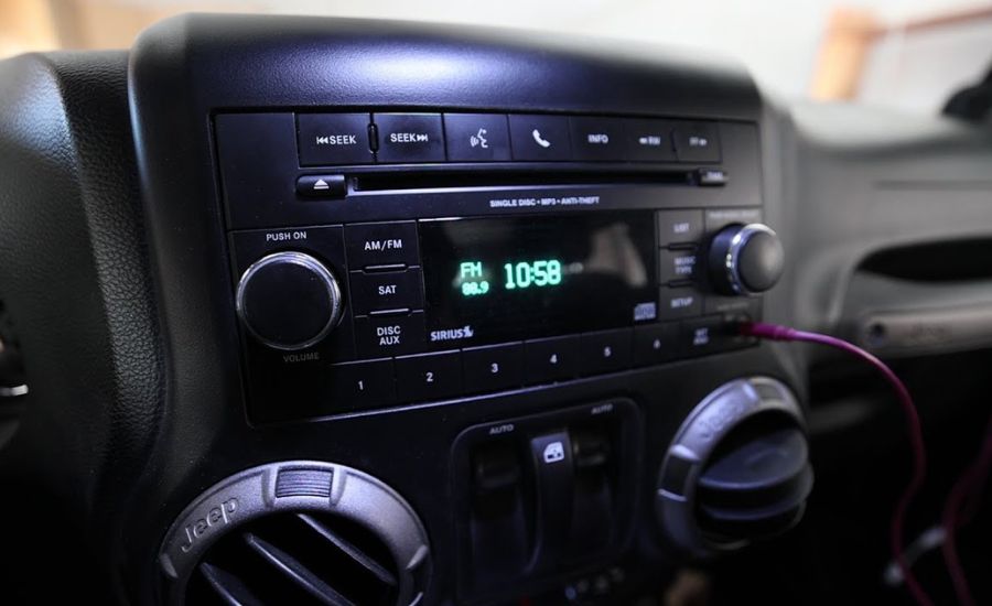 how to reset jeep radio
