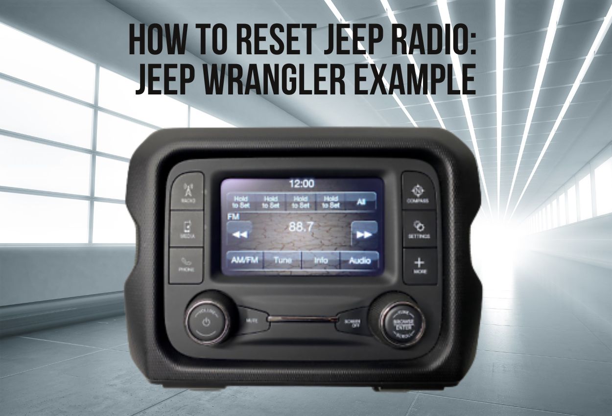 How to reset Jeep radio
